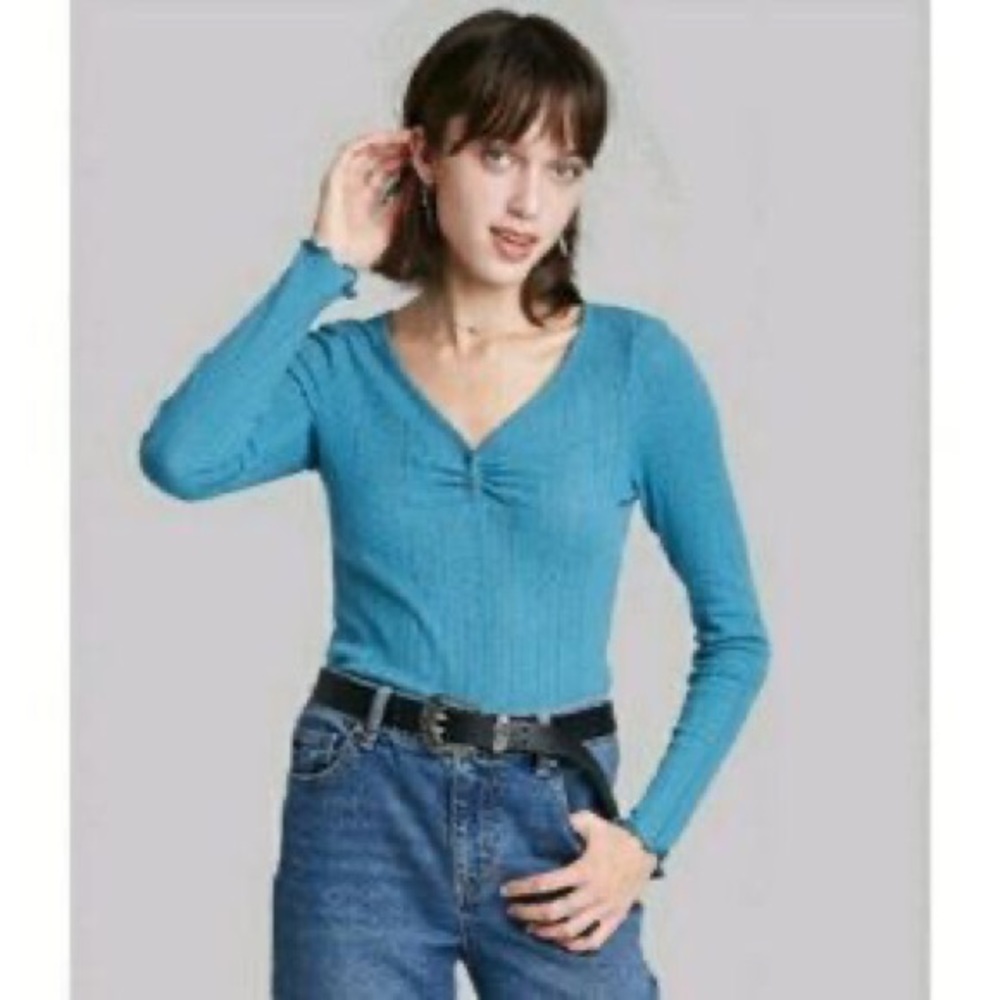 Wild Fable Ribbed Long Sleeve